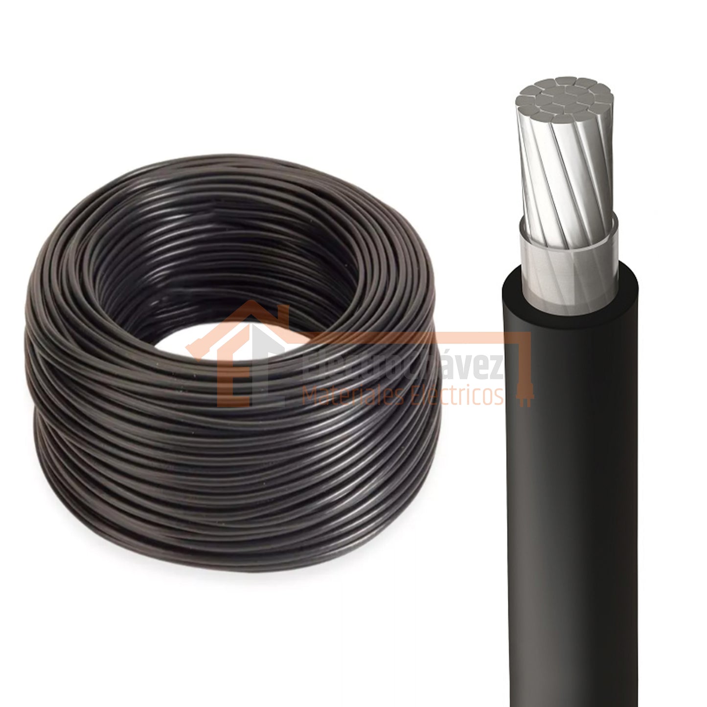 Cable Aluminio Subterráneo 1x25 mm² Aislado (Por metro)
