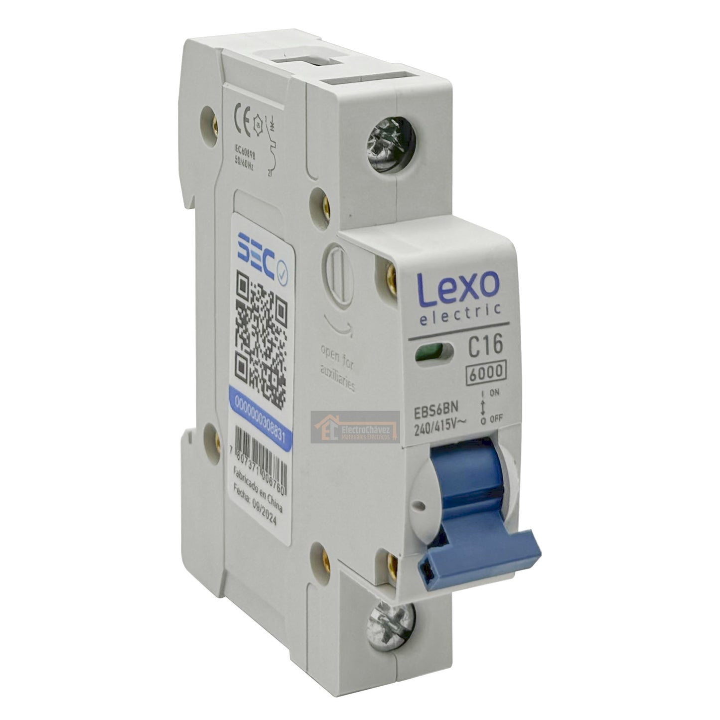 Interruptor Automático 1p 16a (1x16a) 6ka Curva C - Lexo