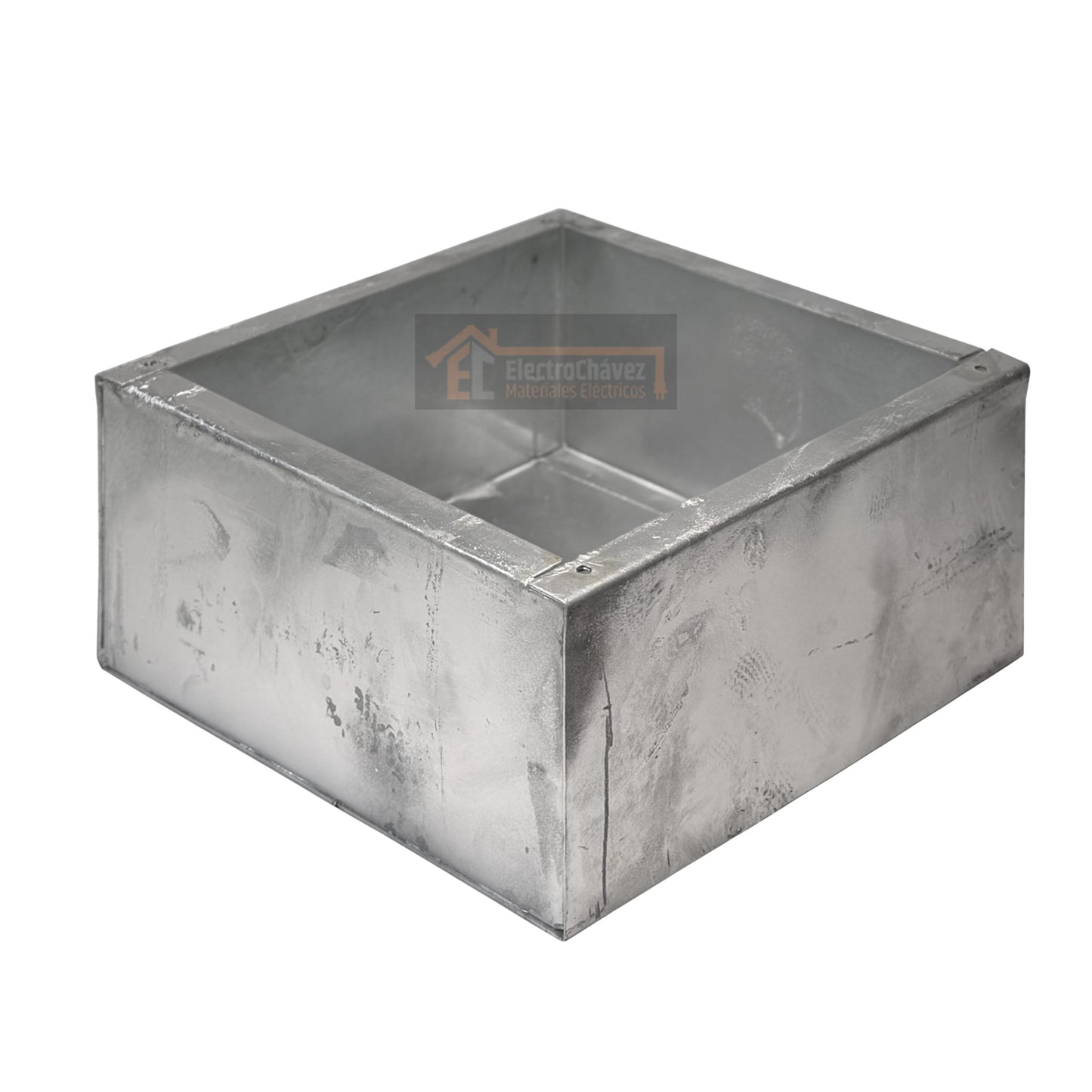 Caja Metálica Galvanizada Lisa 200x200x100
