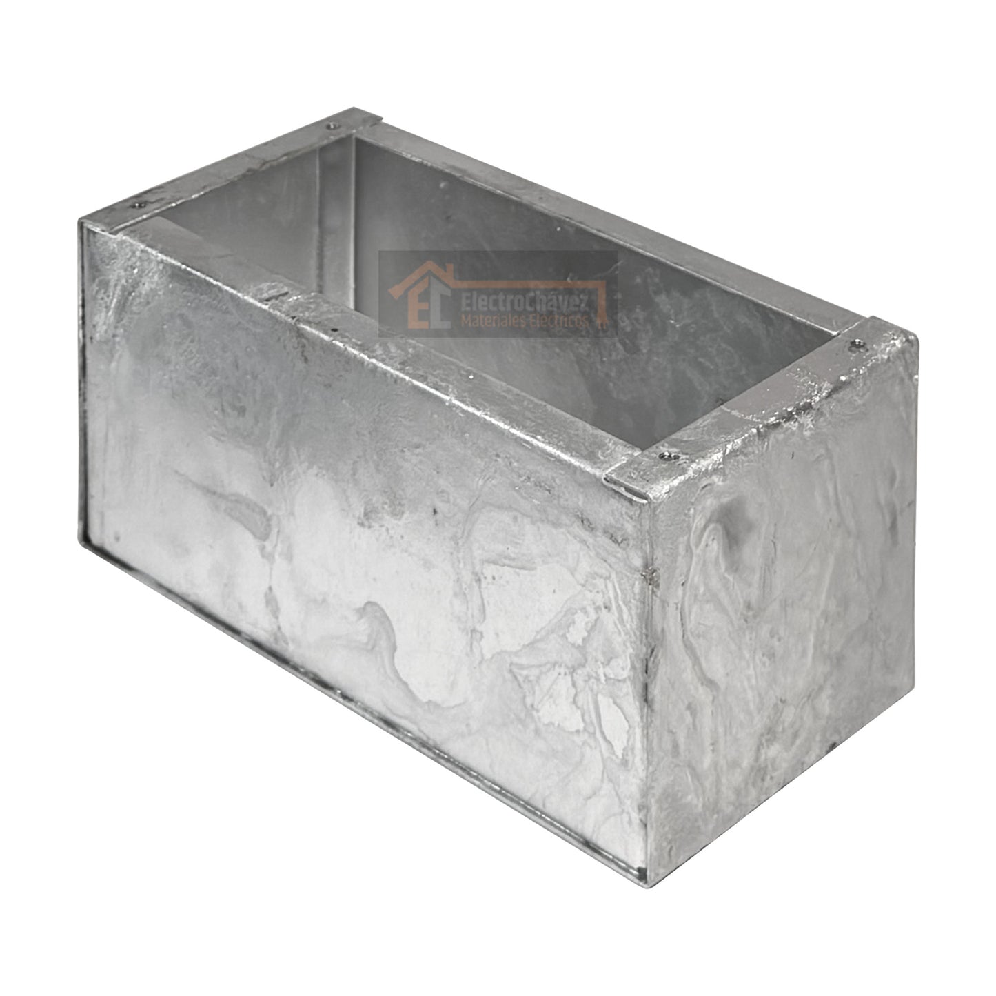 Caja Metálica Galvanizada Lisa 200x100x100
