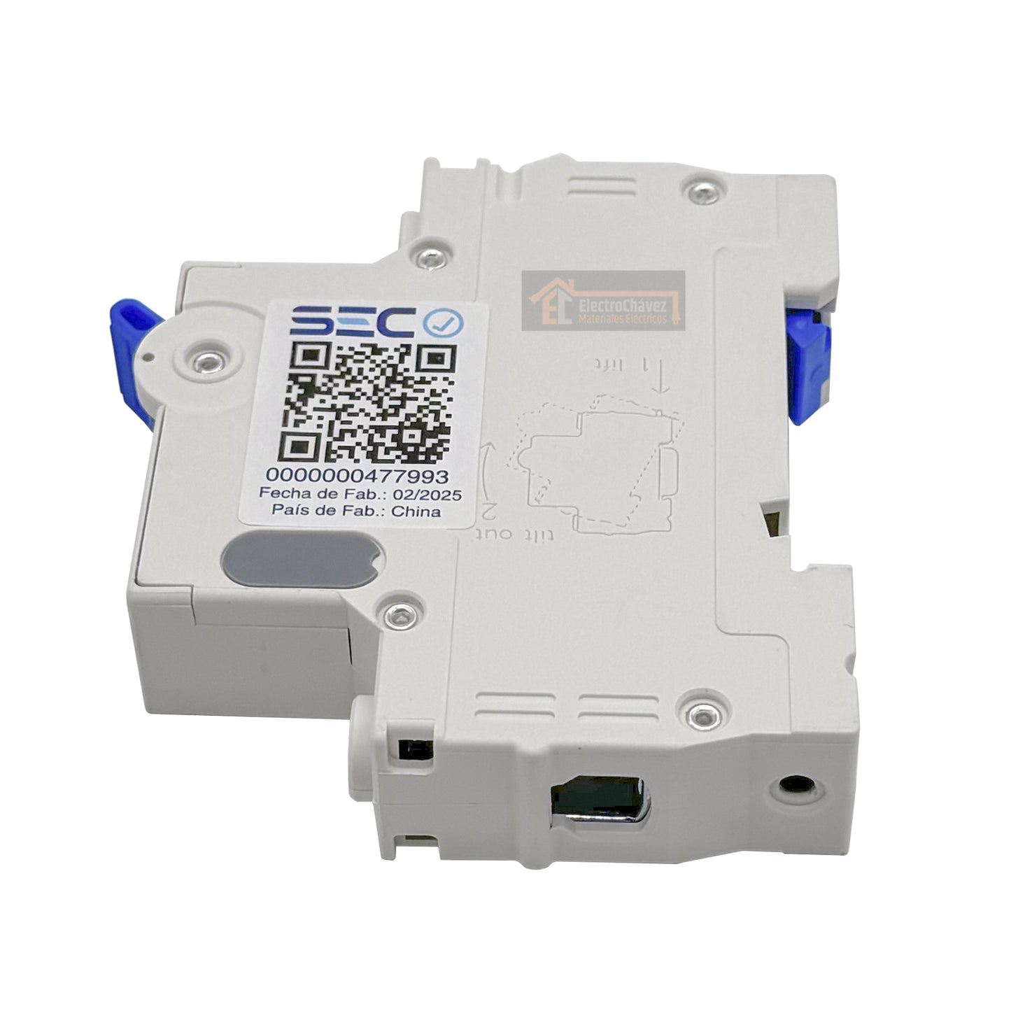 Interruptor Automático 1p 25a (1x25a) 10ka Curva C - Chint