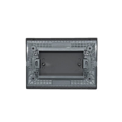 Tapa / Placa Ciega Embutida Black Andes Armado Metal - Lexo