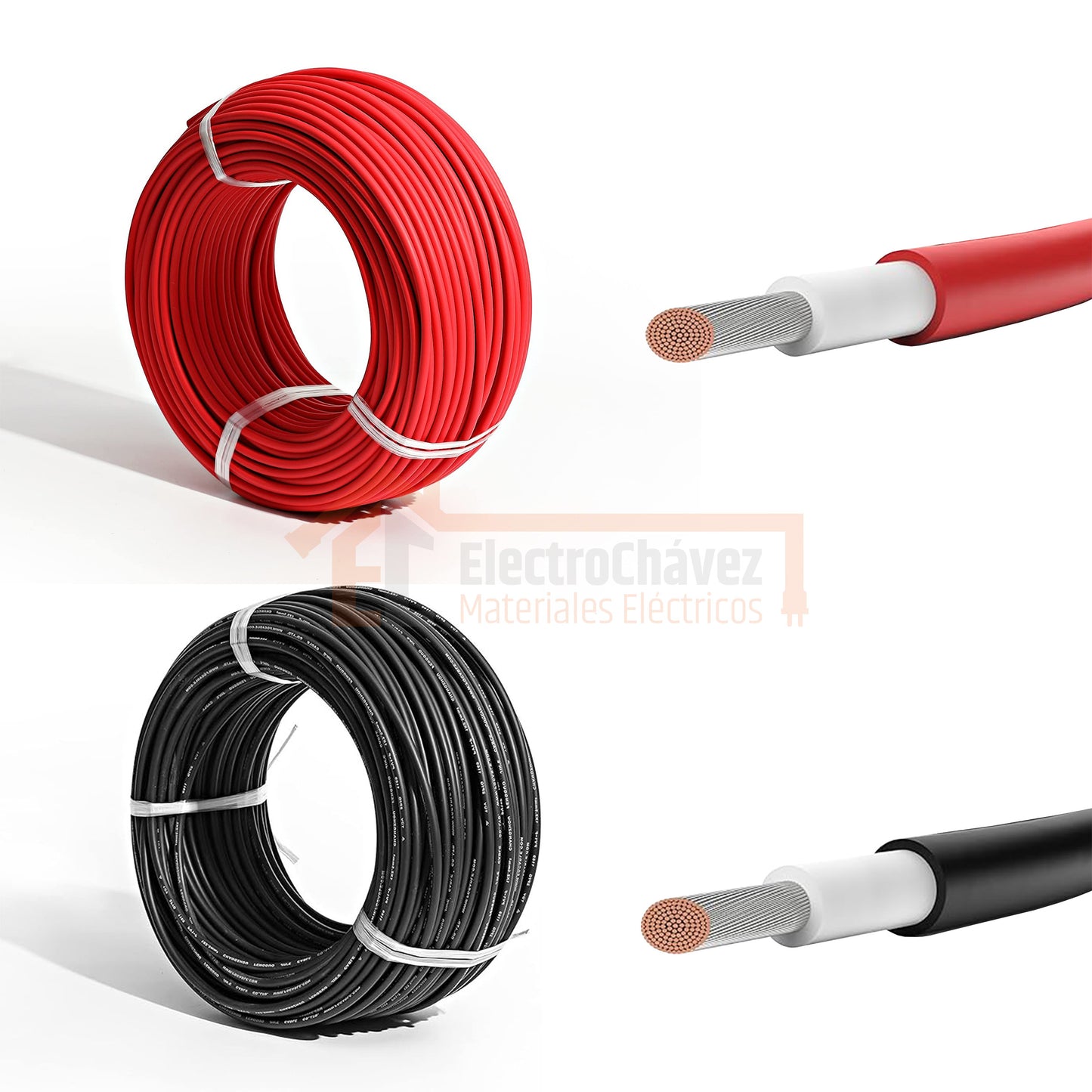 Cable Solar Fotovoltaico (H1Z2Z2-K) 4 mm²