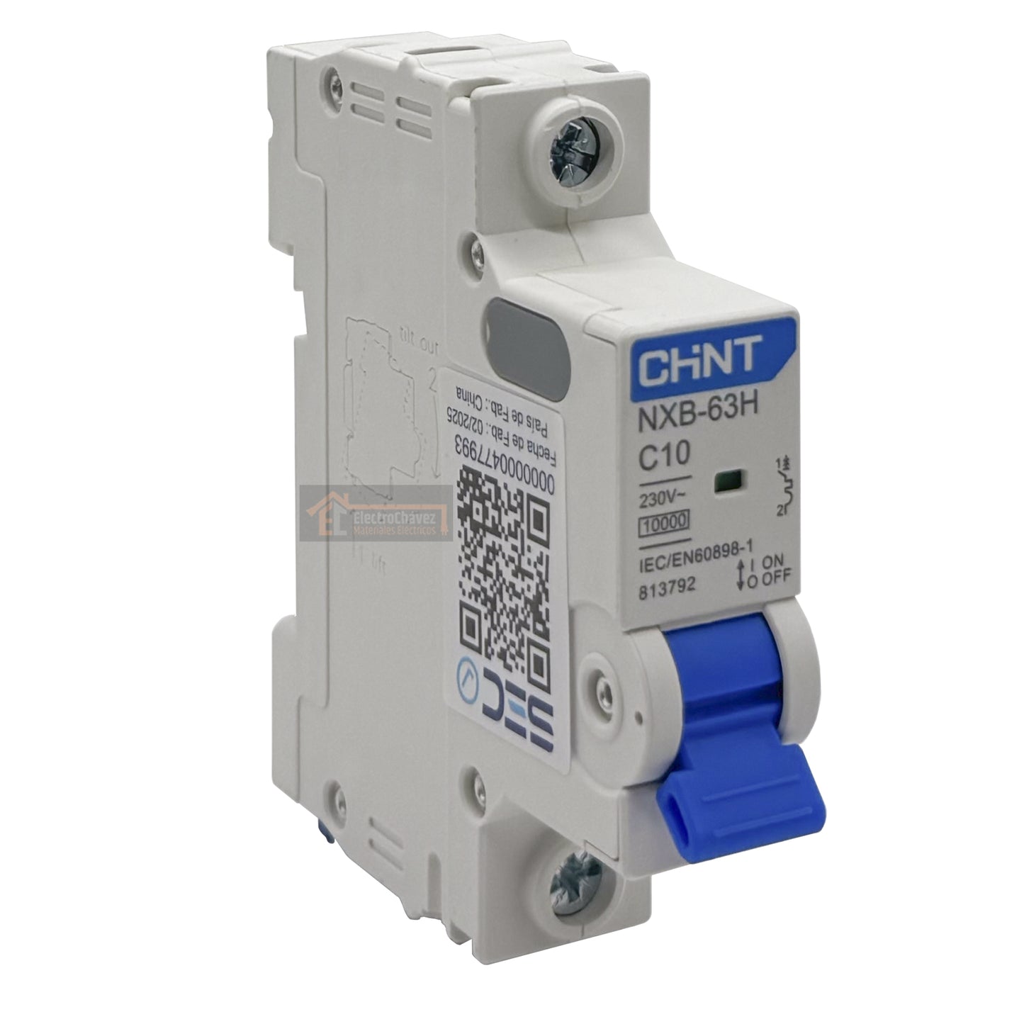 Interruptor Automático 1p 10a (1x10a) 10ka Curva C - Chint