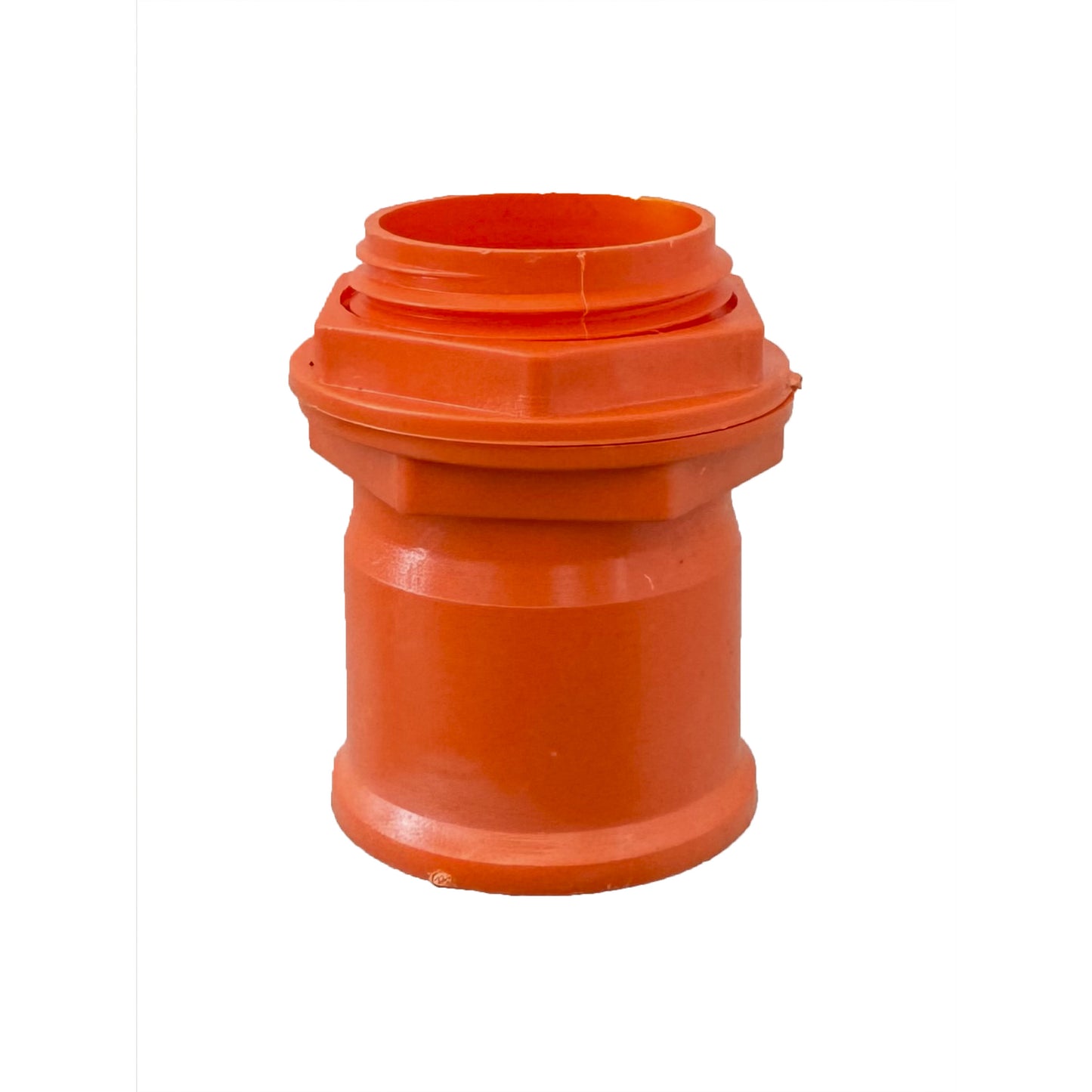 Salida / Terminal De Caja Con Tuerca PVC 75mm