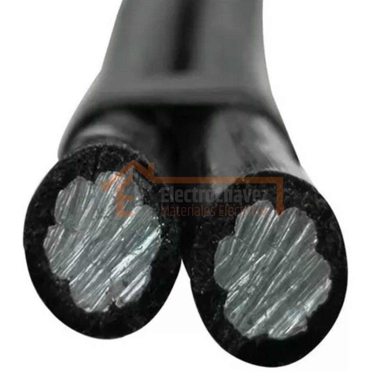 Cable De Aluminio Preensamblado 2x25 mm² Aislados (Por metro)