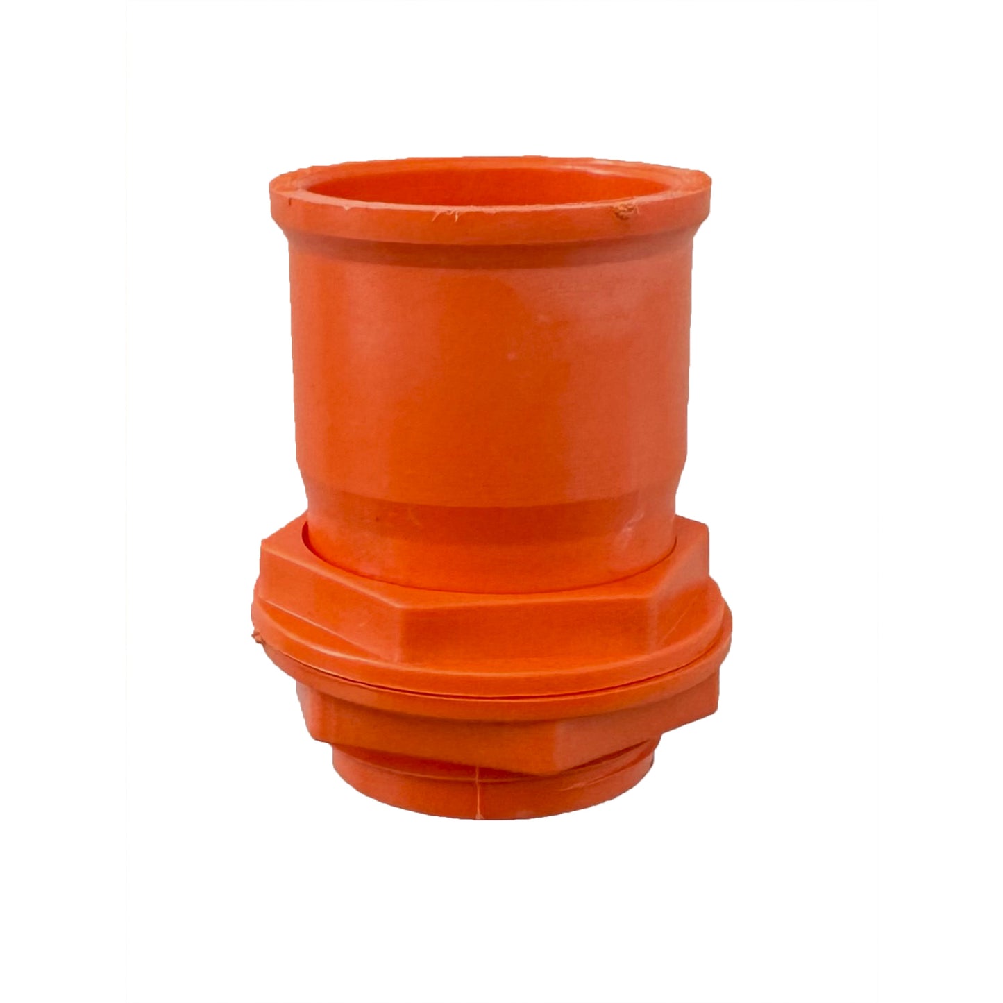 Salida / Terminal De Caja Con Tuerca PVC 25mm