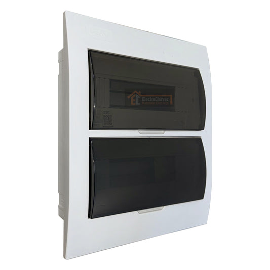 Tablero Embutido / Empotrado Interior 24 Circuitos / Módulos