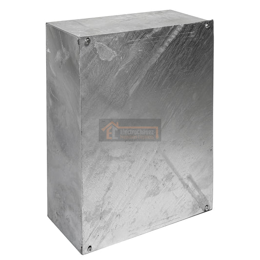 Caja Metálica Galvanizada Lisa 400x300x150