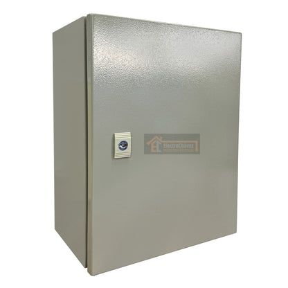 Gabinete Tablero Metálico Eléctrico 400x300x200 1 puerta con chasis Ip65