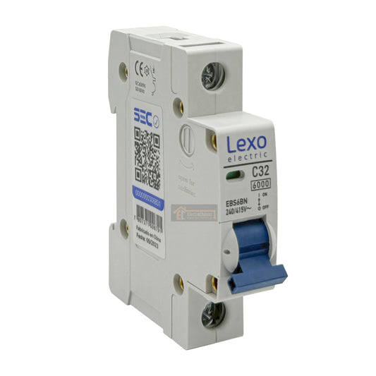 Interruptor Automático 1p 32a (1x32a) 6ka Curva C - Lexo