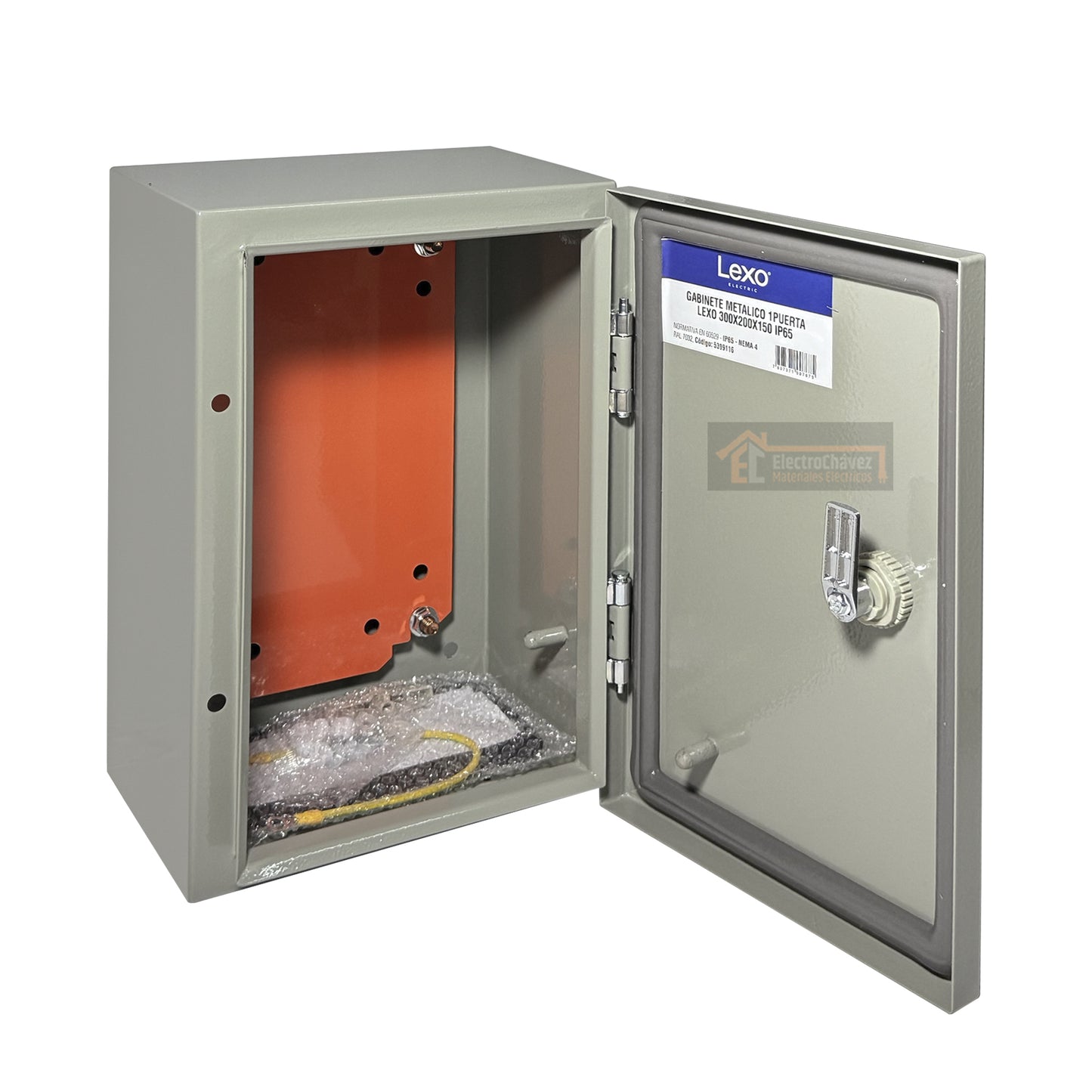 Gabinete Tablero Metálico Eléctrico 300x200x150 1 puerta Ip65