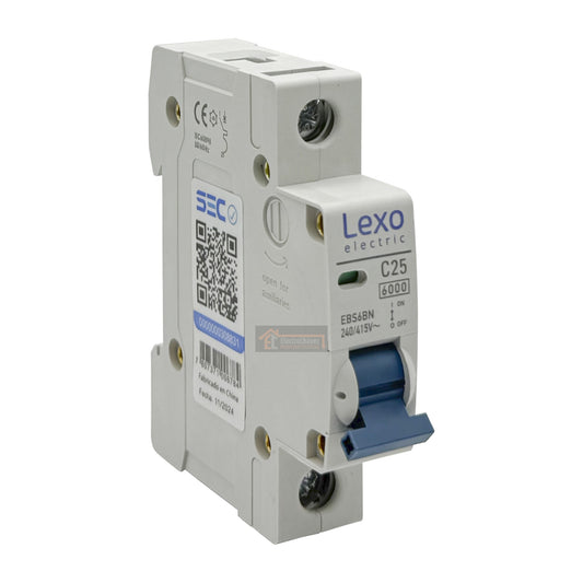 Interruptor Automático 1p 25a (1x25a) 6ka Curva C - Lexo