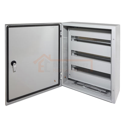 Gabinete Tablero Metálico Eléctrico 500x400x200 1 puerta con chasis Ip65