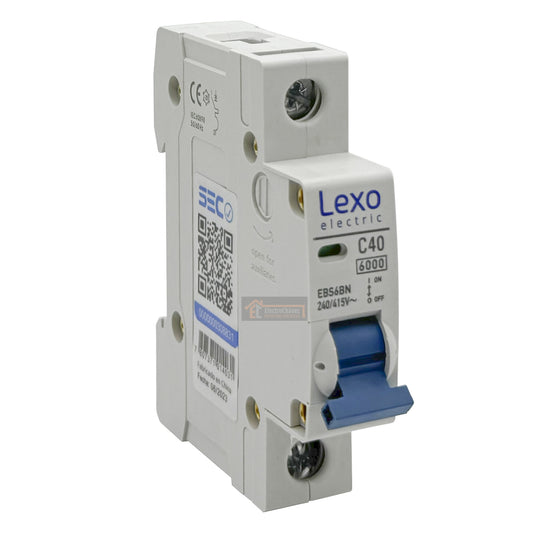 Interruptor Automático 1p 40a (1x40a) 6ka Curva C - Lexo