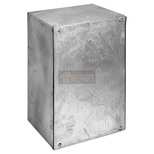 Caja Metálica Galvanizada Lisa 300x200x150