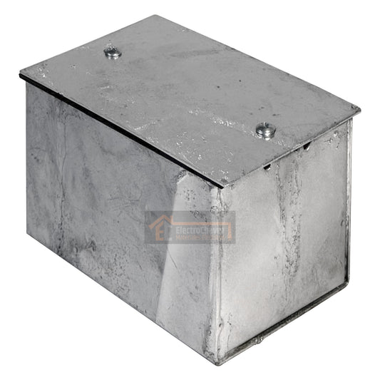 Caja Metálica Galvanizada Lisa 100x65x65