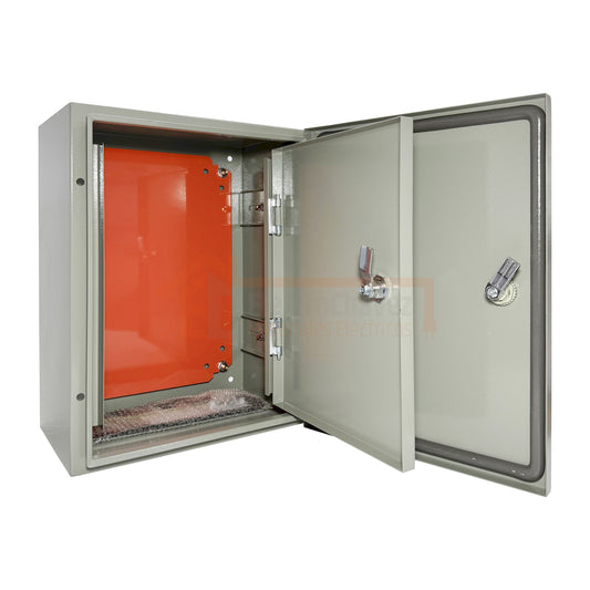Gabinete Tablero Metálico Eléctrico 400x300x200 2 puerta Ip65