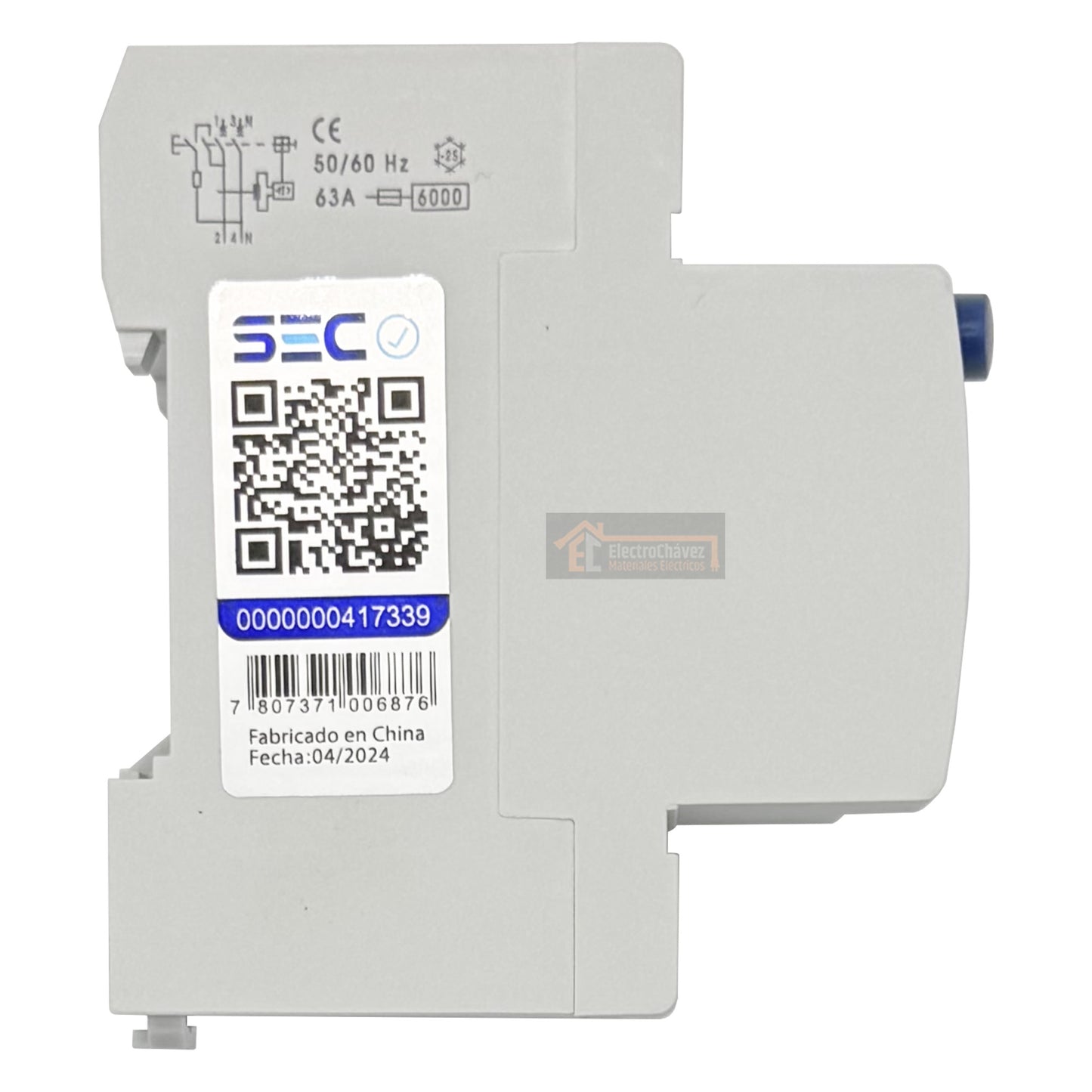 Interruptor Automático Diferencial 2p 40a (2x40a) 30mA - Lexo