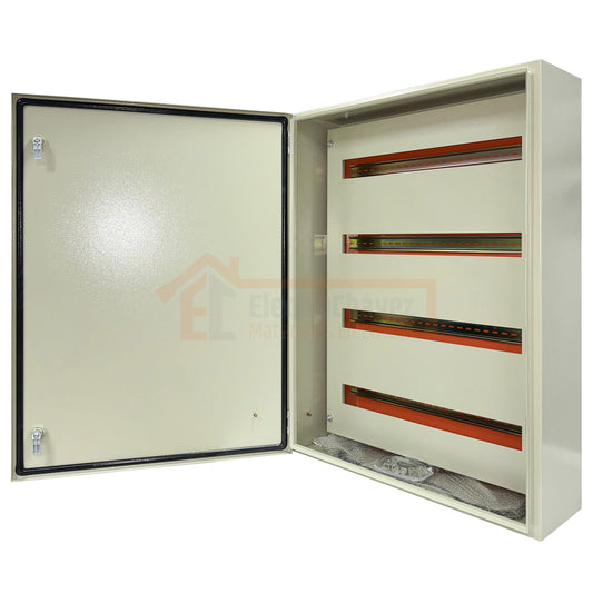 Gabinete Tablero Metálico Eléctrico 800x600x200 1 puerta con chasis Ip65