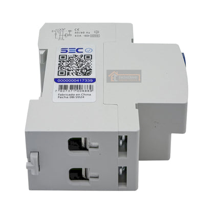 Interruptor Automático Diferencial 2p 25a (2x25a) 30mA - Lexo