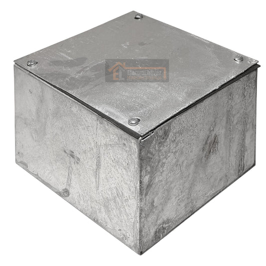 Caja Metálica Galvanizada Lisa 150x150x100