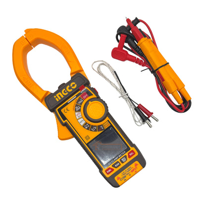 Tester Tenaza Pinza Amperimetro Multimetro 1000v Digital Profesional - Ingco