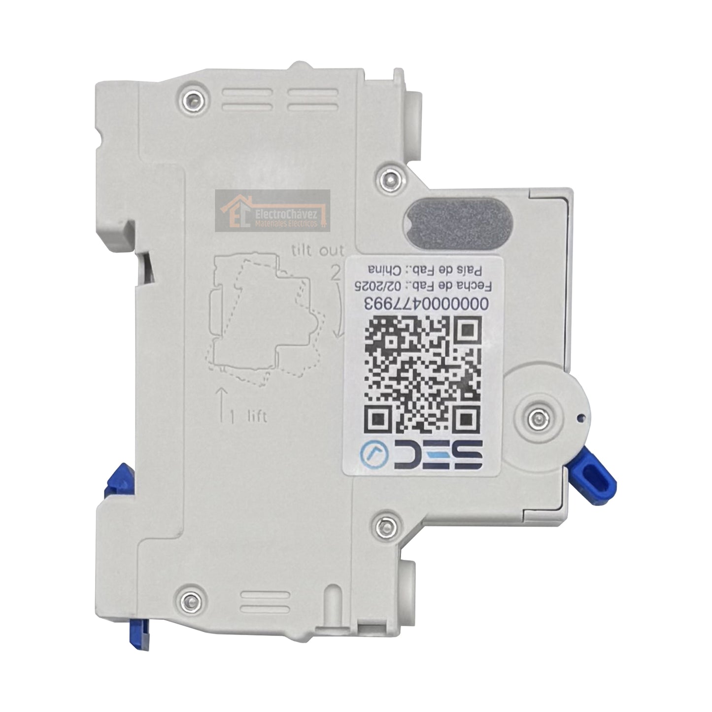 Interruptor Automático 1p 25a (1x25a) 10ka Curva C - Chint
