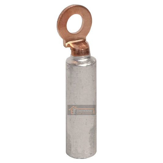 Terminal Bimetálico Ojo 13mm Aluminio/cobre Para Cables 120mm²