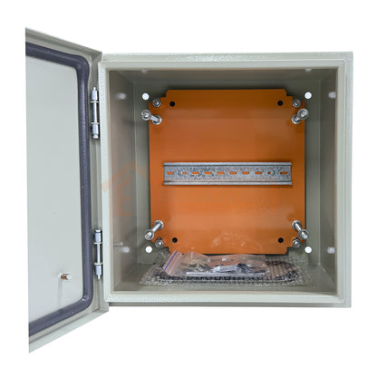 Gabinete Tablero Metálico Eléctrico 300x300x200 1 puerta con chasis Ip65